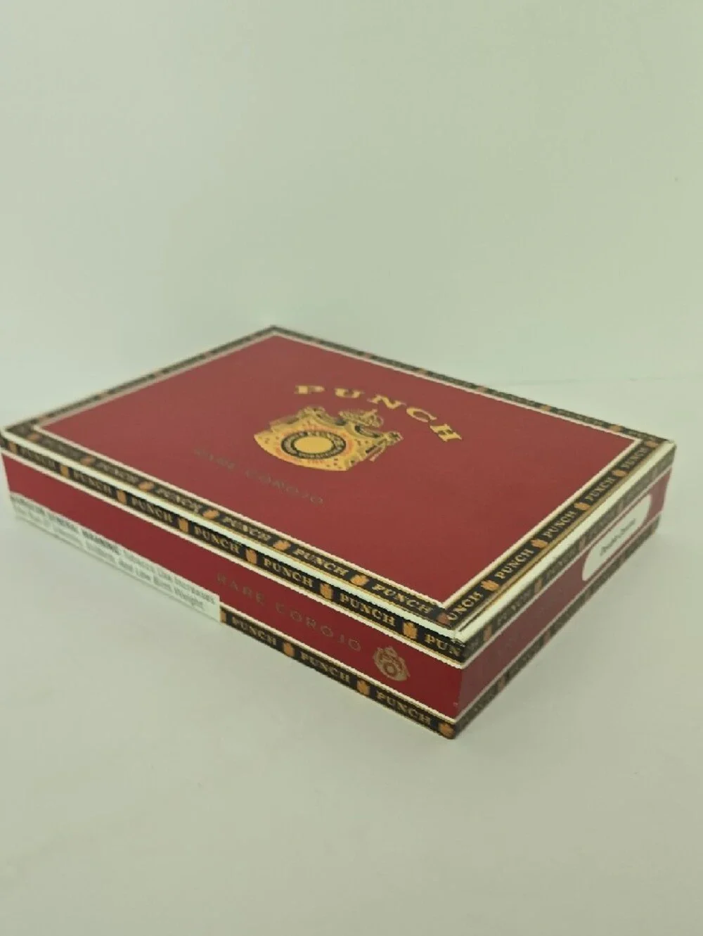 Vintage Punch Rare Corojo Red Empty Cigar Craft Box